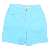 ST JOHNS BAY Womens Shorts Blue Casual M W30 Cotton Summer Wear
