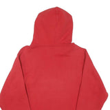 Mens Red Saratoga Falcons Hoodie Pullover S Cotton Casual Sportswear
