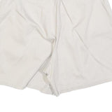 KIM RODGERS Womens White Casual Cotton Blend Shorts S W28 Comfortable Summer