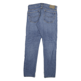 POLO RALPH LAUREN Mens Jeans Blue Slim Straight Denim Medium W31 L32 Classic Fit