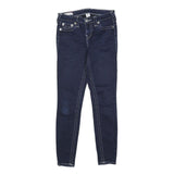 TRUE RELIGION Womens Slim Blue Denim Slim Jeans W28 L28 Stylish Casual