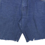 WRANGLER Mens Denim Blue Casual Shorts M W33 Classic Cut-Off Frayed Hem