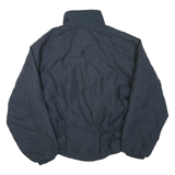 FILA Womens Navy Quilted Jacket L Polyester Blend Zip Casual Sportswear