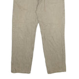 LEE Mens Jeans Beige Regular Straight Denim Cotton W36 L29 Classic Zip Pockets