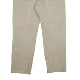 LEE Mens Jeans Beige Regular Straight Denim Cotton W36 L29 Classic Zip Pockets