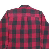 FIELD & STREAM Mens Red & Black Check Cotton Blend Shirt M Classic Lumberjack