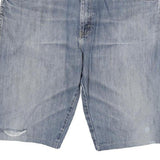 WRANGLER Mens Denim Blue Casual Shorts XL W36 Cotton Blend Comfortable Fit