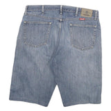 WRANGLER Mens Denim Blue Casual Shorts XL W36 Cotton Blend Comfortable Fit