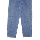 WRANGLER Mens Jeans Blue Regular Straight Denim Medium W34 L32 Classic Zip
