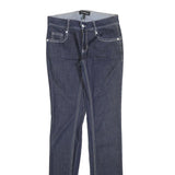 ROCCOBAROCCO Womens Jeans Blue Slim Skinny Denim W28 L34 Stylish Cotton Blend
