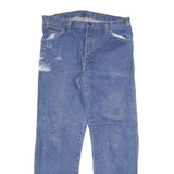 DICKIES Mens Blue Regular Fit Straight Denim Jeans W36 L34 Workwear
