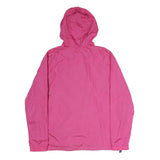 DISNEY Womens Pink & Blue Outdoor Zip Hooded Jacket XL Cotton Woven Plain