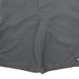 DICKIES Mens Shorts Grey Casual L W36 Workwear Pockets Polyester Blend