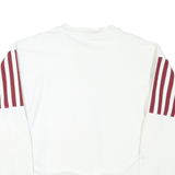 LOGO 7 Mens White & Maroon Minnesota Gophers Crew Neck L Cotton Blend Pullover