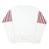 LOGO 7 Mens White & Maroon Minnesota Gophers Crew Neck L Cotton Blend Pullover