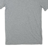 PUMA Womens Grey Classic T-Shirt XS Short Sleeve Crew Neck Cotton Blend Casual