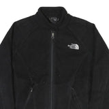 THE NORTH FACE Womens Black Fleece Jacket M Polyester Blend Zip Outdoor Casual