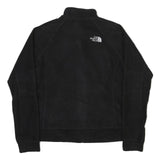 THE NORTH FACE Womens Black Fleece Jacket M Polyester Blend Zip Outdoor Casual
