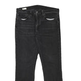 LEVI'S 511 BIG E Mens Jeans Black Slim Skinny Denim Medium W33 L29 Zip