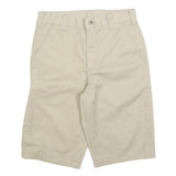 CARHARTT Mens Shorts Beige Casual Cotton Blend M W32 Workwear Utility Pockets