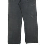 LEVI'S 501 Mens Black Regular Straight Denim Medium W30 L27 Classic Fit Jeans