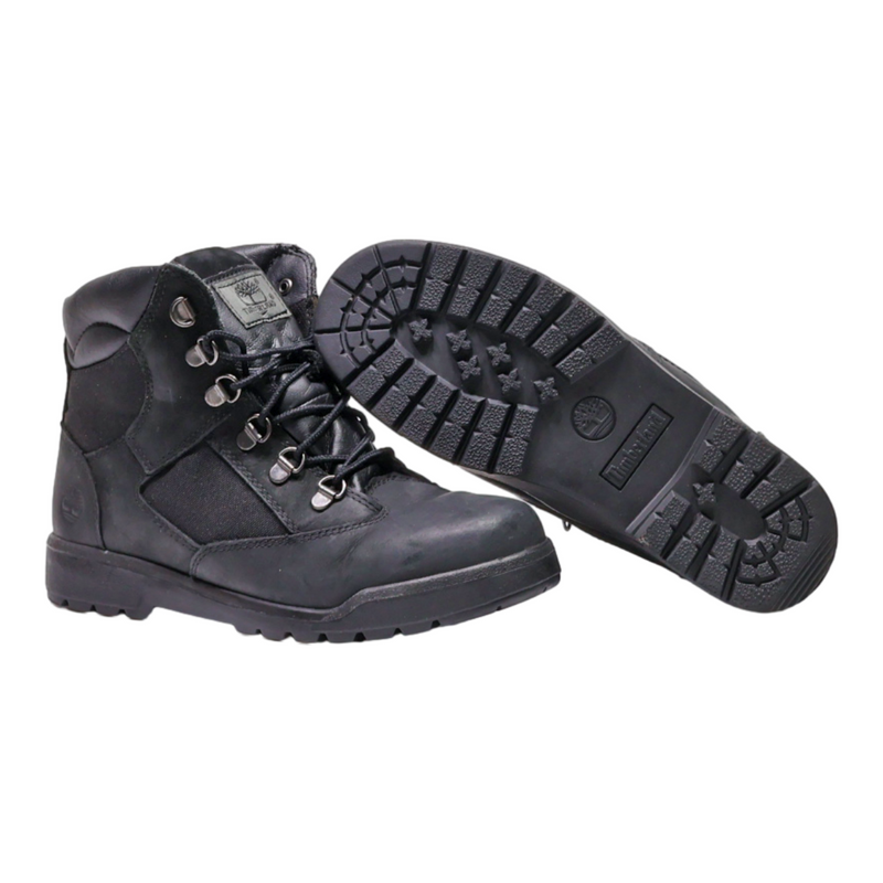 TIMBERLAND Timberland 6 Inch Field Lace-Up Boots Black Leather Womens UK 5.5
