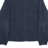 STARTER Mens Blue Jacket XL Polyester Plain Zip Casual Lightweight