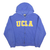COLOSSEUM Womens Blue And Yellow UCLA Full Zip Hoodie L Cotton Blend Casual