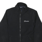 BERGHAUS Womens Black Jacket M Polyester Blend Zip Fleece Outdoor Casual