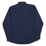 NAUTICA Mens Blue Slim Fit Shirt L Long Sleeve Button Closure Classic Collar