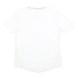 NIKE Mens White Running T-Shirt XS Short Sleeve Crew Neck Lightweight