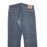 LEVI'S 514 SLIM Mens Jeans Blue Slim Straight Denim Medium W36 L30 Authentic