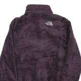 THE NORTH FACE Womens Purple Jacket S Polyester Blend Fleece Zip Up Casual