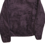 THE NORTH FACE Womens Purple Jacket S Polyester Blend Fleece Zip Up Casual