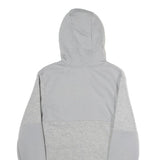 UMBRO Mens Grey Colourblock Hoodie S Cotton Blend Pullover Casual Sportswear