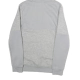UMBRO Mens Grey Colourblock Hoodie S Cotton Blend Pullover Casual Sportswear