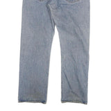 LEVI'S Mens Jeans Blue Regular Straight Denim Light W38 L32 Classic Fit Button
