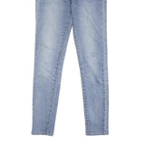 LEVI'S 710 Super Skinny Womens Jeans Blue Cotton Blend Slim Denim W24 L27