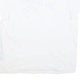 LEVI'S Womens White Levi Strauss & Co. Graphic T-Shirt XL Short Sleeve Crew Neck