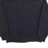 MODANGO Mens Black Suede Button Jacket XL Suede Plain Vintage Stylish