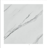 Anyhouz 10pcs White Vinyl Wall Tiles – Tile Grey Stain Marble Design, Waterproof