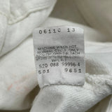 Made In USA Levis 501 Jeans - 30W 32L White Cotton