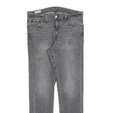 LEVI'S 510 BIG E Mens Jeans Grey Slim Skinny Denim Medium W33 L32 Stretch Cotton