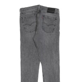 LEVI'S 510 BIG E Mens Jeans Grey Slim Skinny Denim Medium W33 L32 Stretch Cotton