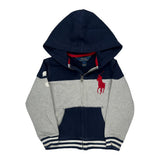 Age 5 Polo By Ralph Lauren Hoodie - XS Gray Cotton