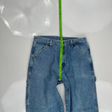 Wrangler Carpenter Jeans - 30W 31L Blue Cotton
