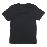 RUSSELL ATHLETIC Mens Black Clarksville Basketball Graphic T-Shirt M Short