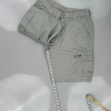 Wrangler Cargo Shorts - 34W 10L Grey Cotton