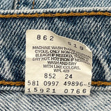 Made In USA Levis 912 Slim Fit Jeans - 30W US 6 Light Wash Cotton