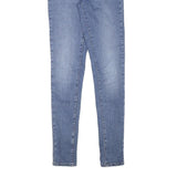 LEVI'S Womens Jeans Blue Slim Skinny Denim Medium W24 L29 Classic Zip Cotton